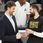 Pau Gasol y Niko Mirotic, en una imagen de archivo-DARREN ABATE (EFE)