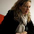 Victoria Rosell, en la sede de Podemos en Madrid.-JOSÉ LUIS ROCA