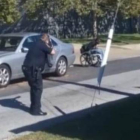 La policía de Delaware abre fuego contra un hombre en silla de ruedas que iba armado.-YOUTUBE