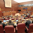 Imagen de un pleno de las Cortes de Castilla y León el pasado mes de diciembre-Carlos Espeso