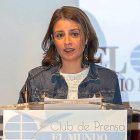 Adriana Lastra durante su intervención.-PABLO REQUEJO
