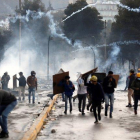 La tranquilidad volvió a Quito tras once días de violentas protestas.-EFE