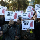 Manifestación de apoyo a los CDR.-ACN