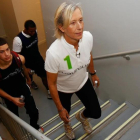 Navratilova, en un acto de Nueva York.-AFP