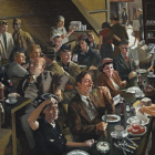 'Snack Bar', la pintura que no puede salir de salir de Australia.-