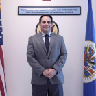 El embajador de EE UU  ante la Organizacion de Estados Americanos  OEA   Carlos Trujillo  durante una entrevista con Efe  en la sede del Departamento de Estado en Washington-EFE