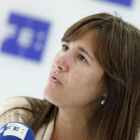La portavoz de JxCat en el Congreso, Laura Borràs.-EFE
