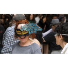 Baile de máscaras de carnaval en el Pasaje Gutiérrez. -PHOTOGENIC