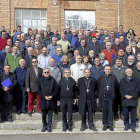 Foto de familia de los obispos, vicarios y arciprestes de la Iglesia de Castilla.-ICAL