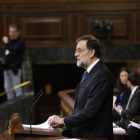 Mariano Rajoy durante su internvención.-EUROPA PRESS