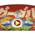 Google homenajea el 114 aniversario del director de efectos especiales Eiji Tsuburaya en un divertido 'doodle' interactivo.-Foto: GOOGLE