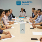 El vicesecretario general de Organización del PP y presidente del PP de Zamora, Fernando Martínez-Maillo, preside el Comité de Dirección del Partido Popular de Zamora.-Ical