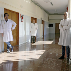 Los investigadores Francisco M. Herrera Gómez, Eduardo Gutiérrez Abejón y Francisco Javier Álvarez. / ICAL
