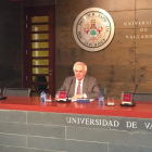 El presidente del Consejo Social de la Universidad de Valladolid (UVA), Gerardo Gutiérrez-TWITTER