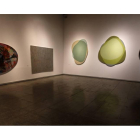 Presentación del nuevo ciclo expositivo del Museo de Arte contemporáneo de Castilla y León (MUSAC). En la imagen, ‘God Save the Queen’ sobre pintura en la colección del MUSAC-Ical