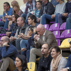 Mike Hansen, con gesto preocupado, durante uno de los encuentros disputados en Pisuerga.-JOSÉ CARLOS CASTILLO