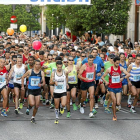 Momento de salida de la media maratón en una edición anterior-Pablo Requejo