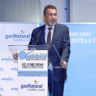 Antoni Peris, en un momento de su intervención en el Club de Prensa de EL MUNDO DE CASTILLA Y LEÓN.-J. M. LOSTAU