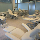 Interior del Centro de Hemoterapia y Hemodonación, en Valladolid, reformado en 2015, cuando se preveía la apertura del banco de esperma y ovocitos-ICAL