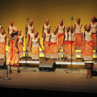La coral Malagasy Gospel en uno de los conciertos de su gira ‘Había una vez 1.000 voces’.-EL MUNDO