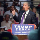 Donald Trump, en un acto electoral, el martes.-AFP / MATT MILLS MCKNIGHT