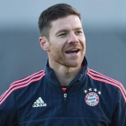 Xabi Alonso. en un entrenamiento con el Bayern de Múnich.-AFP / CHRISTOF STACHE