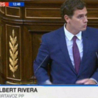 El 'fake' sobre Albert Rivera que ha corrido por Twitter.-EL PERIÓDICO