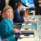 Federica Mogherini en la asamblea de la ONU en Nueva York.-MANDEL NGAN (AFP)