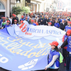 Inicio de la Marcha Asprona en la plaza Mayor de Valladolid.-PABLO REQUEJO (PHOTOGENIC)