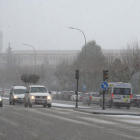 Nieve en la capital burgalesa-ICAL