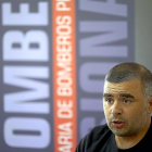 El presidente nacional de la coordinadora de bomberos profesionales, David Herrero.-ICAL