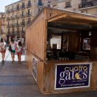 Comienza el montaje de casetas para la 'Feria de Día' en las fiestas de Salamanca-Ical