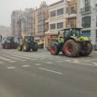 Protesta de Agricultores por las calles de Zamora. ICAL