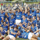 Los jugadores del VRAC celebran la Supercopa lograda hace dos temporadas.-EDUARDO CANDEL