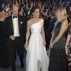Los duques de Cambridge, a su llegada a los Premios Bafta.-AP / TIM IRELAND