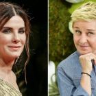 Sandra Bullock y Ellen DeGeneres han unido fuerzas para ir contra las empresas que usan su imagen en publicidad falsa.-ISA FOLTIN / RODIN ECKENROTH / WIREIMAGE