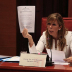 Alicia Sánchez-Camacho, durante su comparecencia ante la 'comisión Pujol', este viernes.-Foto: FERRAN NADEU