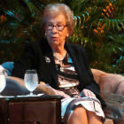 Eva Schloss, superviviente del campo de concentración de Auschwitz y hermanastra de Ana Frank.-EFE