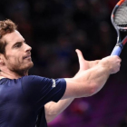 Andy Murray, en el Masters 1000 de París.-AFP / MIGUEL MEDINA