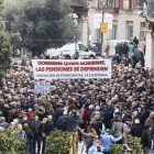 Manifestación en Valladolid en defensa de las pensiones-ICAL