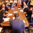 El alcalde de Valladolid, Óscar Puente, se reúne con clubes motoristas con motivo de la Fiesta de la Moto-Ical