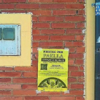 Cartel objeto de la multa.-E. M.