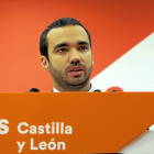 El secretario de Comunicación en Castilla y León, Pablo Yáñez.-ICAL