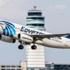 Imagen de archivo de un avión de Egyptair.- E. M.