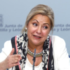 La vicepresidenta y portavoz de la Junta, Rosa Valdeón, informa de los acuerdos alcanzados en la reunión del Consejo de Gobierno de la Junta de Castilla y León-Ical