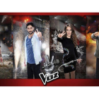 Alejandro Sanz, Malú, Manu Carrasco y Melendi, los cuatro 'coachs' de la cuarta temporada del concurso de Tele 5 'La Voz'.-EL PERIÓDICO
