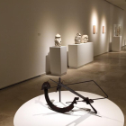 Algunas de las piezas de la exposición que ayer se inauguró  en el Museo Patio Herreriano.-