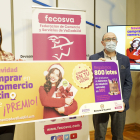 La Diputación de Valladolid y FECOSVA presentan la campaña 'Esta Navidad compra en tu Comercio Vecino'. /Miguel Ángel Santos