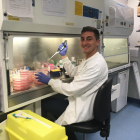 El investigador salmantino Lorenzo de la Rica en la Universidad Queens Mary de Londres.-EL MUNDO