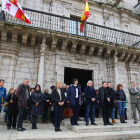 El Ayuntamiento de Ponferrada guarda un minuto de silencio por el fallecimiento ayer del minero José Pereira Díez-Ical